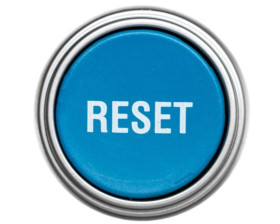 Napęd przycisku niebieski /RESET/ z samopowrotem LPCB1196