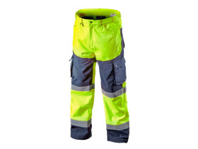Spodnie robocze ostrzegawcze softshell żółte rozmiar XXL 81-750-XXL TOPEX