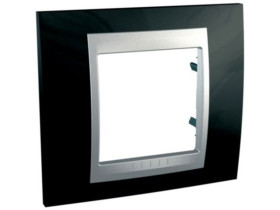 UNICA TOP Ramka 1 pojedyncza rhodium black MGU66.002.093 SCHNEIDER ELECTRIC