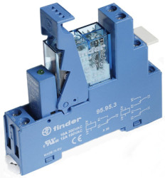 Coupling relay 2 Form C (NO/NC), 24 V (DC), 900 Ω, 8 A, 250 V (AC), 49.52.9.024.0050