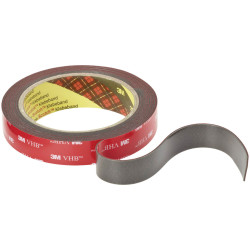 3M 4611193 VHB™ 4611F Double Sided Adhesive Tape Dark Grey 3 m x 19 mm 1 pc