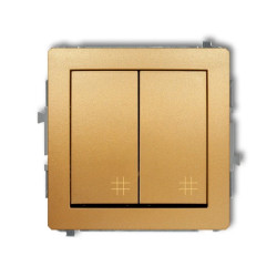 Mechanizm łącznika podwójnego krzyżowego złoty 29DWP-66