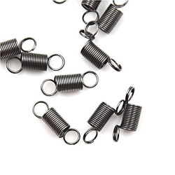 6x4 mm Steel Tension Spring with Loops - 20 pcs