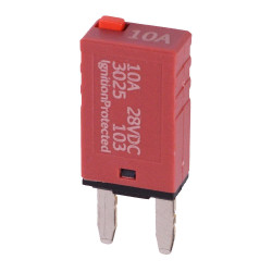 10A Manual Reset Circuit Breaker Mini Blade