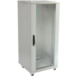 Szafa stojąca RACK 19 15U 600x600mm szara G7