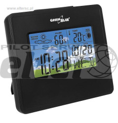 Stacja pogodowa GB148 czarna