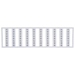 WAGO 794-5601 WMB Multiple Marking System Vertical 51 ... 60 10x, white