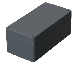 Bopla A 114 (01114000) - obudowa aluminiowa z uszczelką neoprenową (200 x 100 x 81 mm)