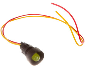 Lampka sygnalizacyjna 10mm żółta 12-24V AC/DC KLP 10Y/24V 84410004