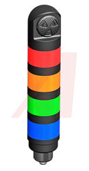 Wieża sygnalizacyjna Banner 3 -elementowy akustyczny Bez komponentu sygnalizatora dźwiękowego LED