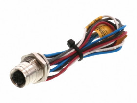 Przewód czujnik-siłownik ze złączem Złącze M12 liczba rdzeni 5 długość 300mm Rodzaj A Żeńskie