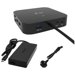 i-tec C31DUALDPDOCKPD100WU USB-C Dual Display Docking Station with Power Delive