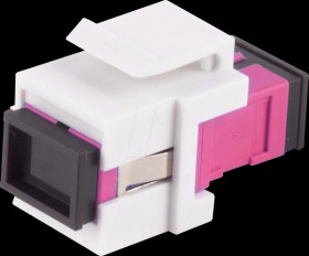 BS08-10213 Keystone module, SC Simplex, OM4, violet