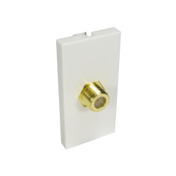 Panel audio wideo 25 mm 1-pinowe Złącze F Żeński
