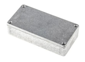 Obudowa ekranowana Srebrny IP54 Neopren, 101 x 50 x 24.5mm, RS PRO