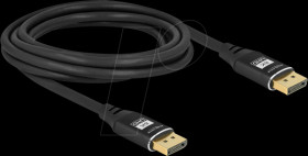 80622 DisplayPort 1.4 cable, 8K 60 Hz, black, 3.0 m