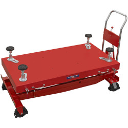 Sealey EVBT1000 High Lift EV Battery Lift/Hydraulic Platform Truck 1000kg Cap.