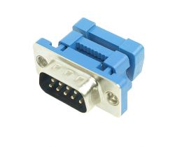 D-SUB 9 Wtyk zaciskany na taśmę