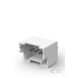 TE Connectivity 2132415-4 EP2.5 Male Shrd Hdr Pre-Assembled 4P Vertical Wo Boss