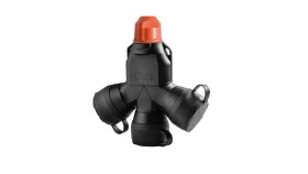Red Ro1 Rozgałęziacz Potrójny Z Dławikiem 16A/250V Ip54 Kołnierze Gumowe...