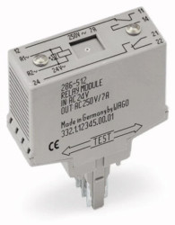 Moduł przekaźnikowy 20mm 220V DC 2p 286-316 /1szt./