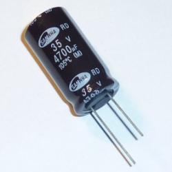Kondensator elektrolityczny 4700uF 35V 35x18mm 105' S6A SAWMHA