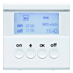 Łącznik czasowy KNX RF biały mat S.1/B.3/B.7 85745288