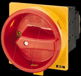 081438 Main switch, 3-pin, 32 A