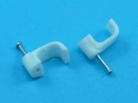 UCHWYT FLOP 12x7mm BIAŁY (100SZT)