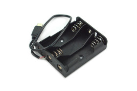 MicroUSB Battery Holder (3xAA)