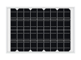 Waveshare Polysilicon Solar Panel (18V 10W), High Conversion Efficiency