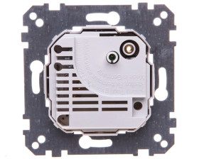 Merten Regulator temperatury pokojowy 230V 5A 5-30 stopni IP20 z przełącznikiem MTN536400