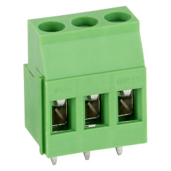 CamdenBoss CTB0700/3 3 Way 24A Interlocking Terminal Block 5mm Pitch
