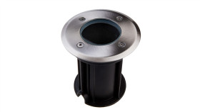 Oprawa Ewelacyjna Vt-7677 Gu10 Rd Underground Fitting,Ss Body-Black Ip65 7515