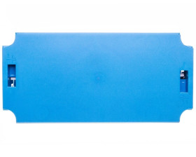 Płyta zabudowy do skrzynek Mi wielkości 1 niebieska Mi EP 01 HPL2000706