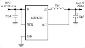 Low-Voltage, Step-Down DC-DC Converters in SOT23