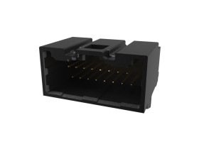 Wtyk PCB 16-pinowe raster: 1.8mm 2-rzędowe Amphenol Communications Solutions Przewlekany