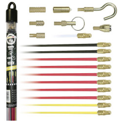 Super Rod CRSD Deluxe Set Rod Kit with 10m Rods &amp; 8 Cable Guides