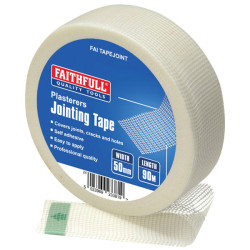 Faithfull 08045090TB PT1-50 Plasterer's Joint Tape 50mm x 90m