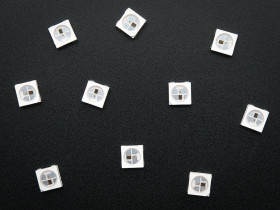 Adafruit NeoPixel 5050 RGB LED with Integrated Driver Chip - 10 Pack