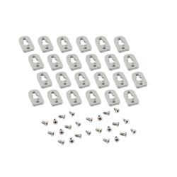 Hammond 1557FOOT2GY-24 PC Mounting Foot for 1557 Series Enclosures