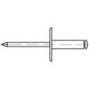 Nity zrywalne z łbem płaskim TOOLCRAFT 160311 250 szt.