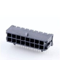 Molex 430451601 Micro-fit Header 16-pin 3mm Pitch Dual Row Gold