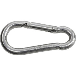 SWG 680 154 801 80 Fire Brigade Spring Hook Galvanized Steel 100x10mm