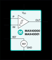 1.7V, nanoPower Comparators with Built-In Reference