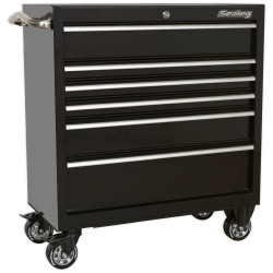 Sealey PTB93006 Rollcab 6 Drawer 930mm Heavy-Duty