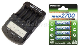 ładowarka everActive NC-1000 + 4 x R6/AA Panasonic High Capacity 2700