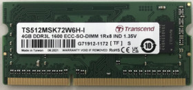 RAM, 4 GB, DDR3L, gniazdo: SODIMM, 1.35V