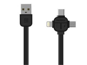 KABEL REMAX LESU RC-066TH 3W1 CZARNY