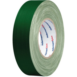 HellermannTyton 712-00203 HelaTape Tex - Textile Tape - Green - 19mm x 10m